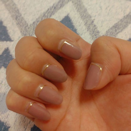 ネイルシール/セリア/ネイルシールを使ったクチコミ(2枚目)