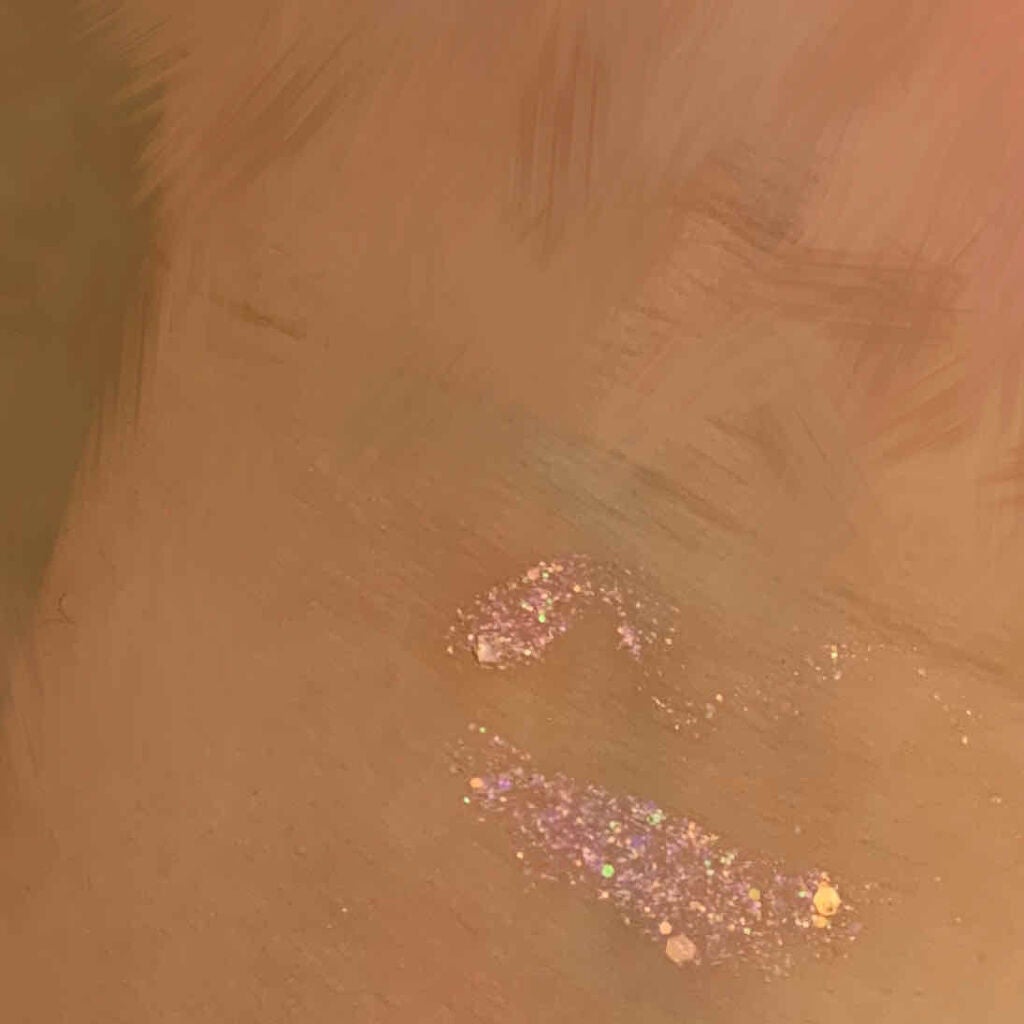 リキッド グリッター シャドウ/rom&nd/グリッターを使ったクチコミ(2枚目)