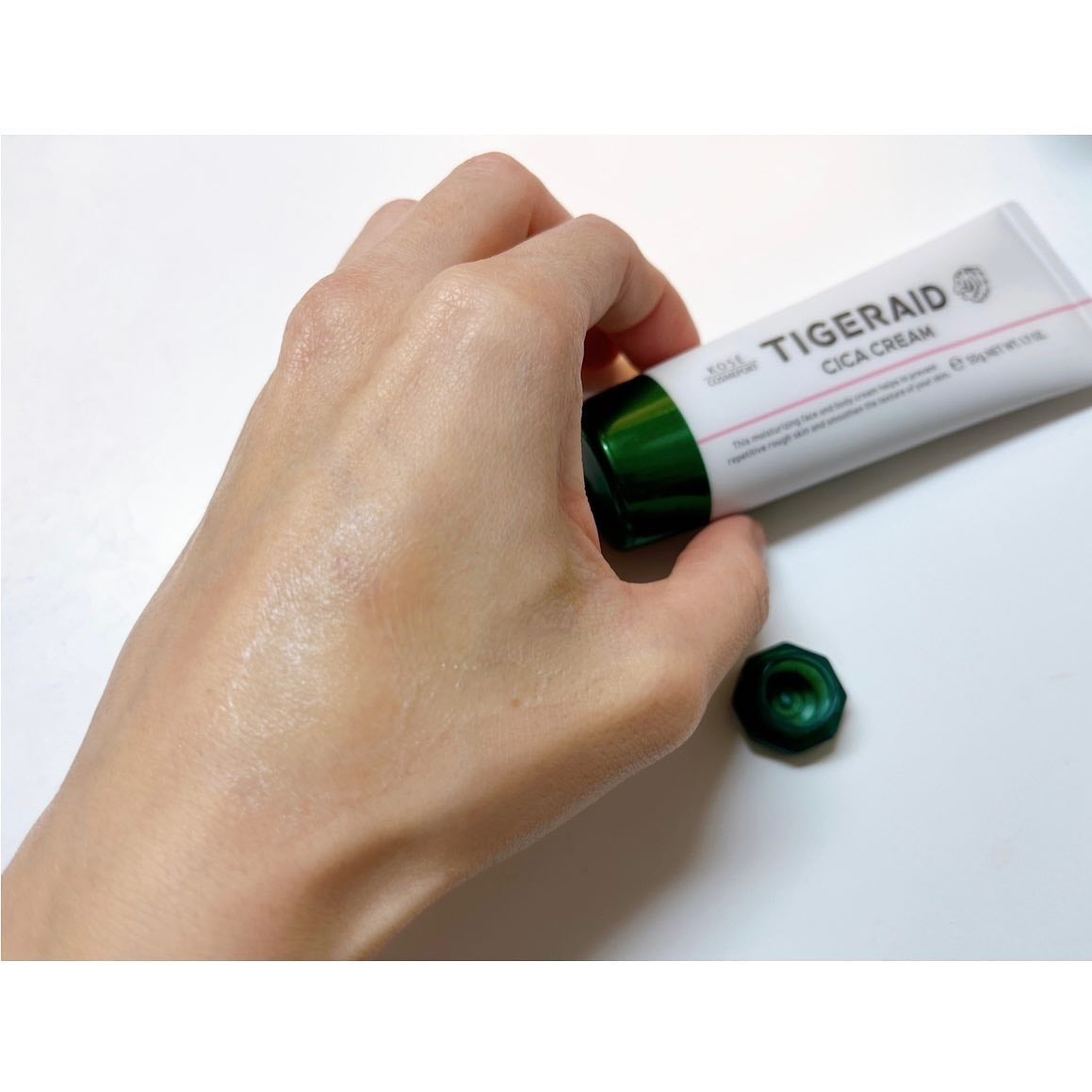 薬用CICAリペア クリーム/タイガレイド/フェイスクリームを使ったクチコミ(4枚目)