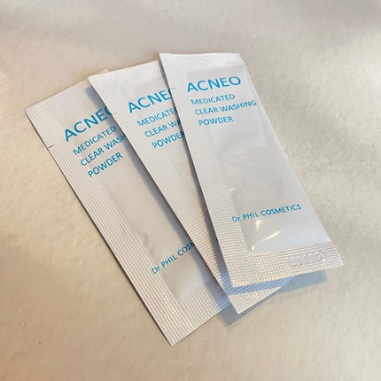 アクネオ 薬用 クリアウォッシング パウダー/フォルミュール/洗顔パウダーを使ったクチコミ(3枚目)