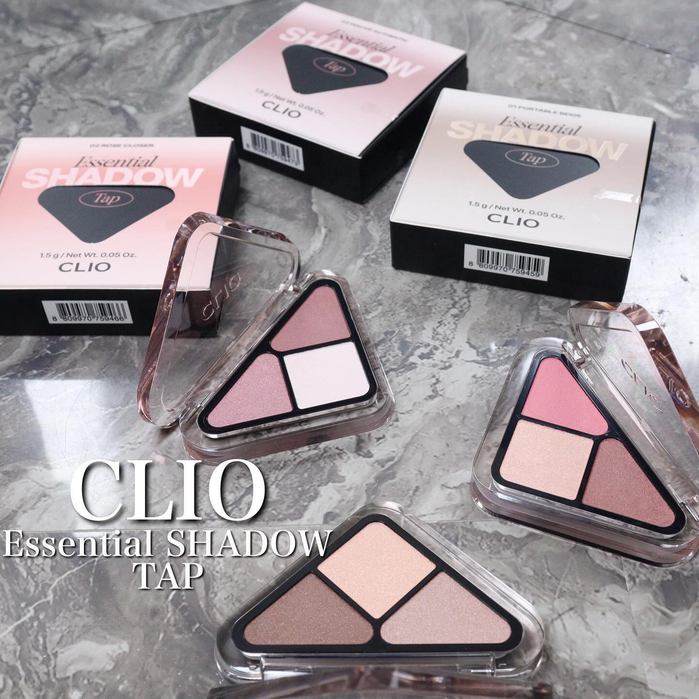 エッセンシャル シャドウ タップ/CLIO/アイシャドウパレットを使ったクチコミ（2枚目）