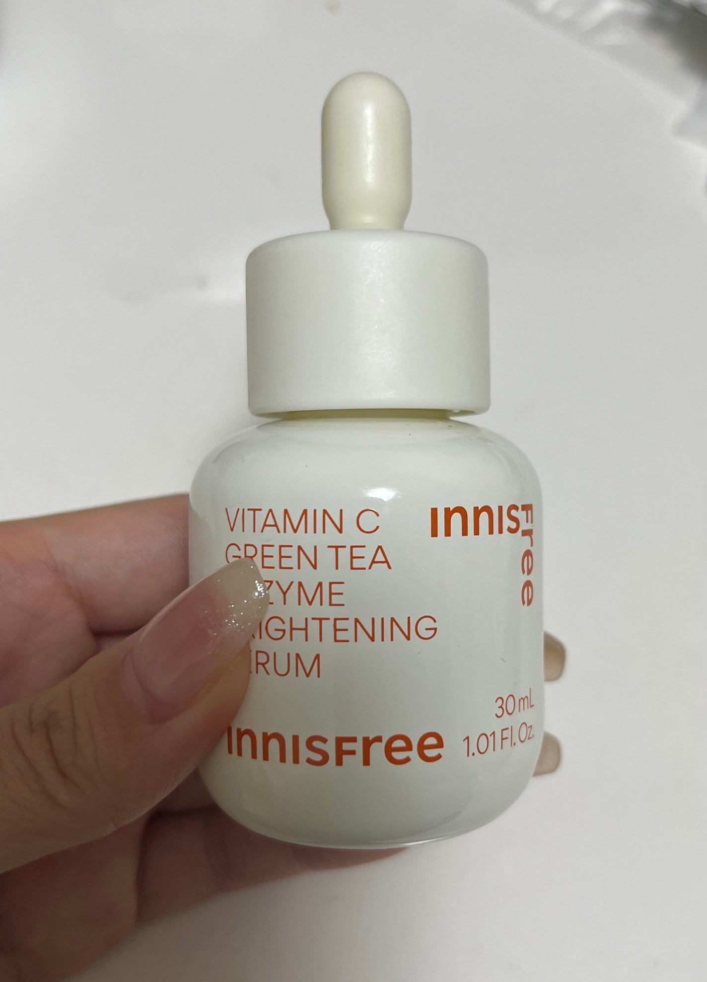 ビタC グリーンティーエンザイム ブライト セラム/innisfree/美容液を使ったクチコミ(1枚目)