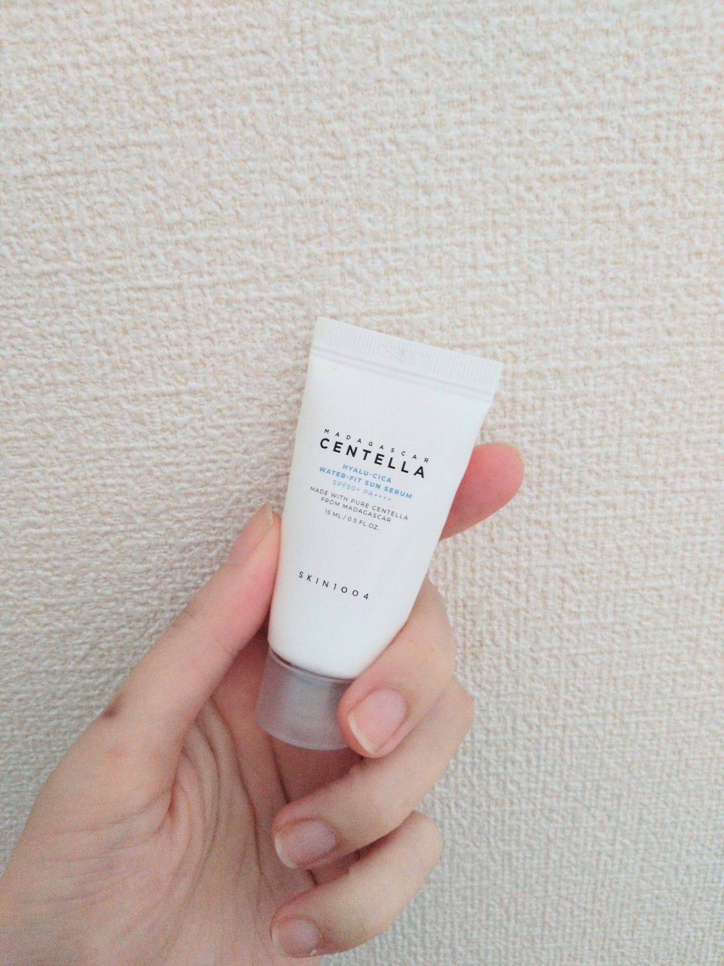 ヒアルーシカ ウォーターフィット サンセラム/SKIN1004/日焼け止めローションを使ったクチコミ(2枚目)