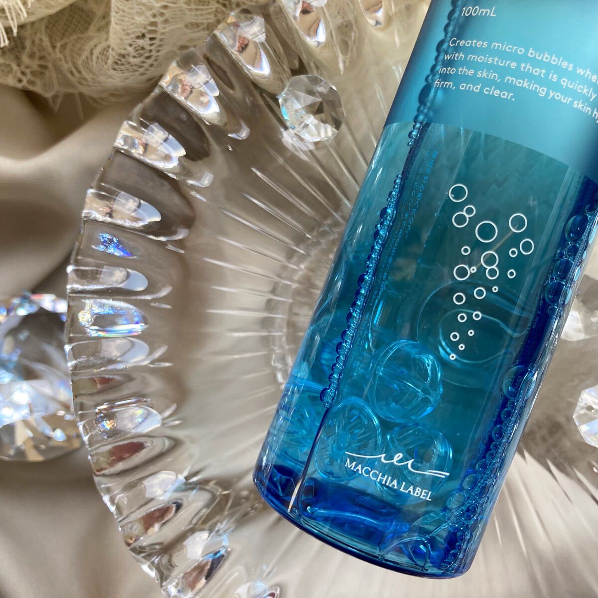 薬用マイクロバブルローション/Macchia Label/化粧水を使ったクチコミ（2枚目）