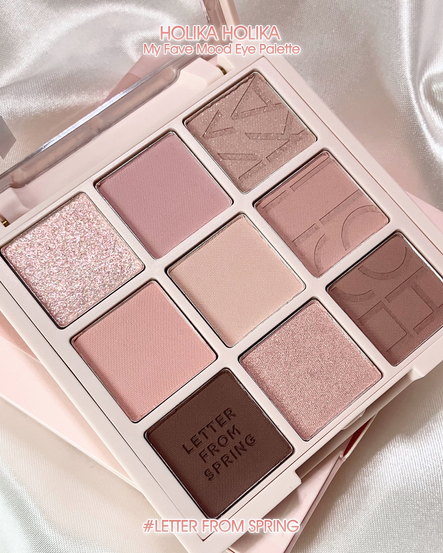 マイフェイブムードアイパレット 9カラー/HOLIKA HOLIKA/アイシャドウパレットを使ったクチコミ（2枚目）