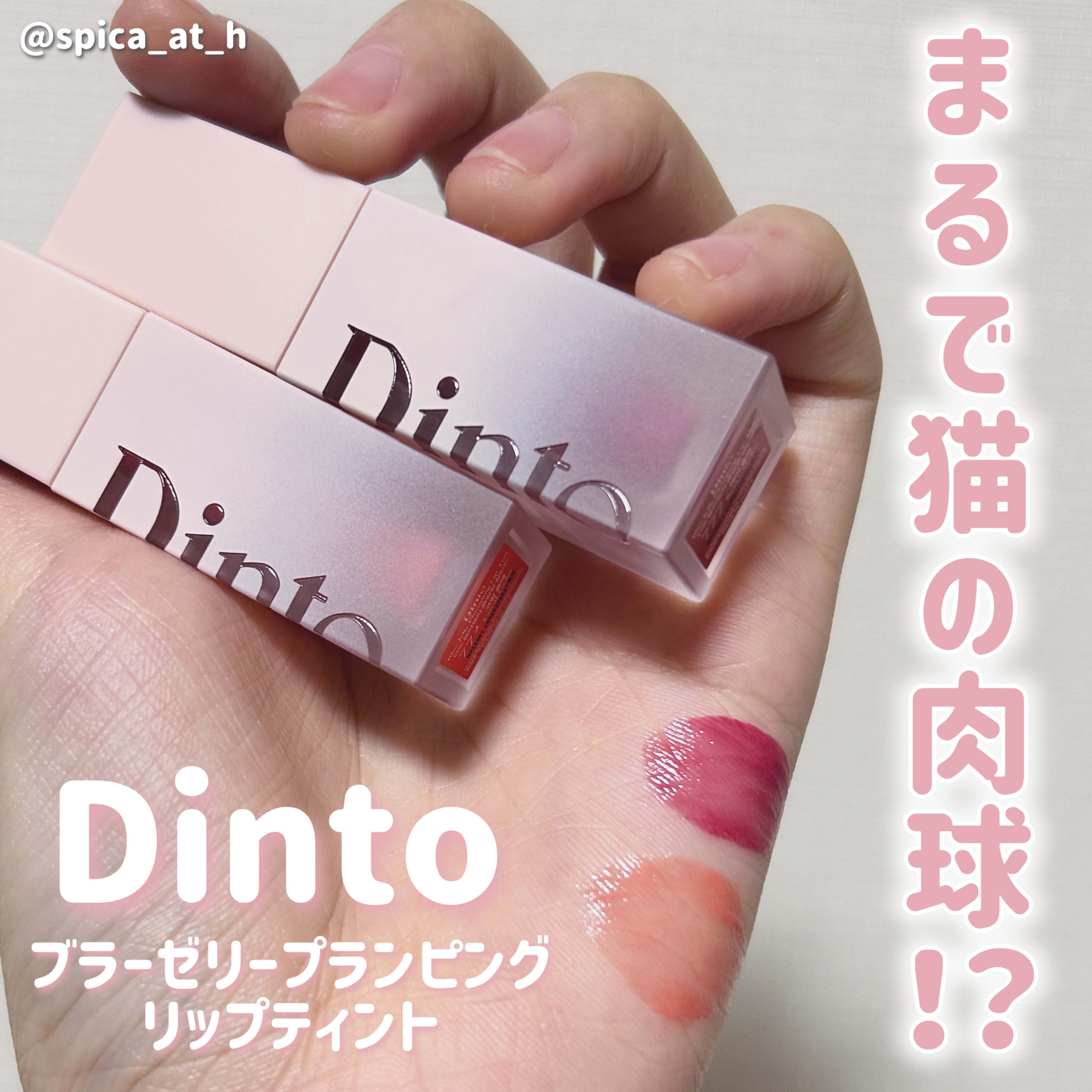 （ル・シャ ボテコレクション）ブラーゼリーボリュームリップティント/Dinto/リップティントを使ったクチコミ（1枚目）