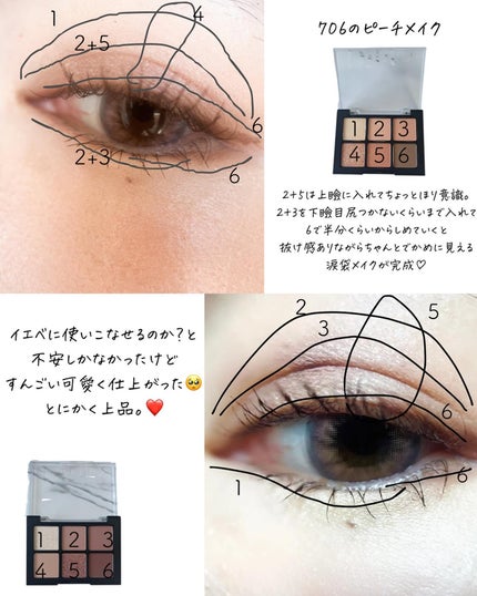 ブラーフィニシュシャドウパレット/Dinto/アイシャドウパレットを使ったクチコミ(6枚目)