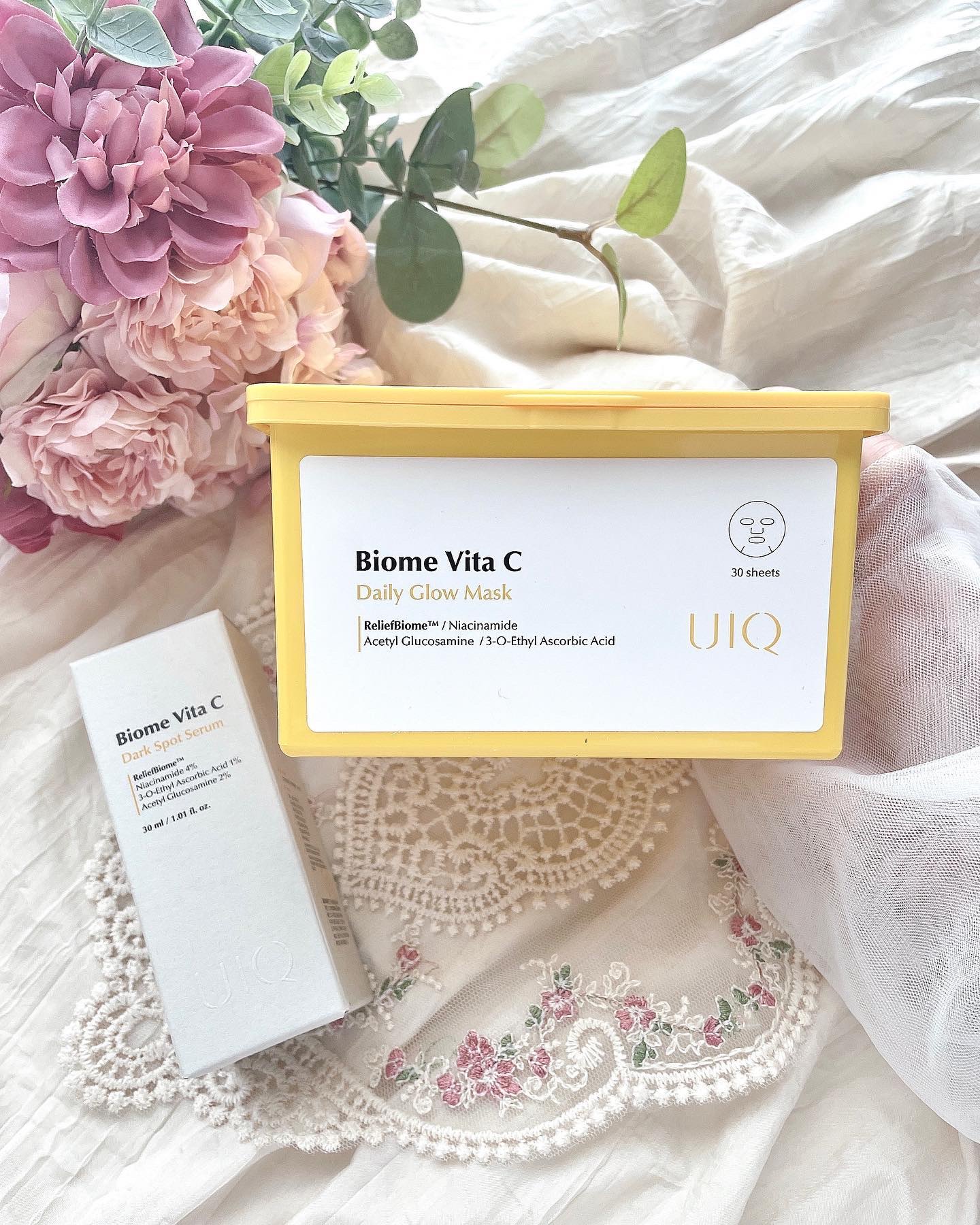 バイオームビタCダークスポットセラム/UIQ/美容液を使ったクチコミ（1枚目）