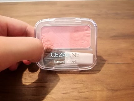 ナチュラル チークN/CEZANNE/パウダーチークを使ったクチコミ(1枚目)