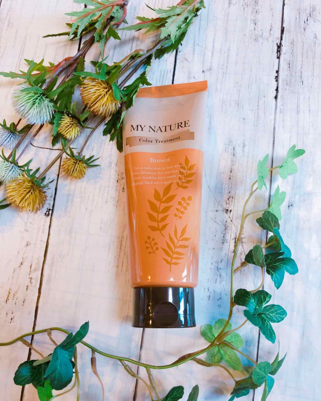 オールインワン カラートリートメント/マイナチュレ/ヘアカラーを使ったクチコミ（1枚目）