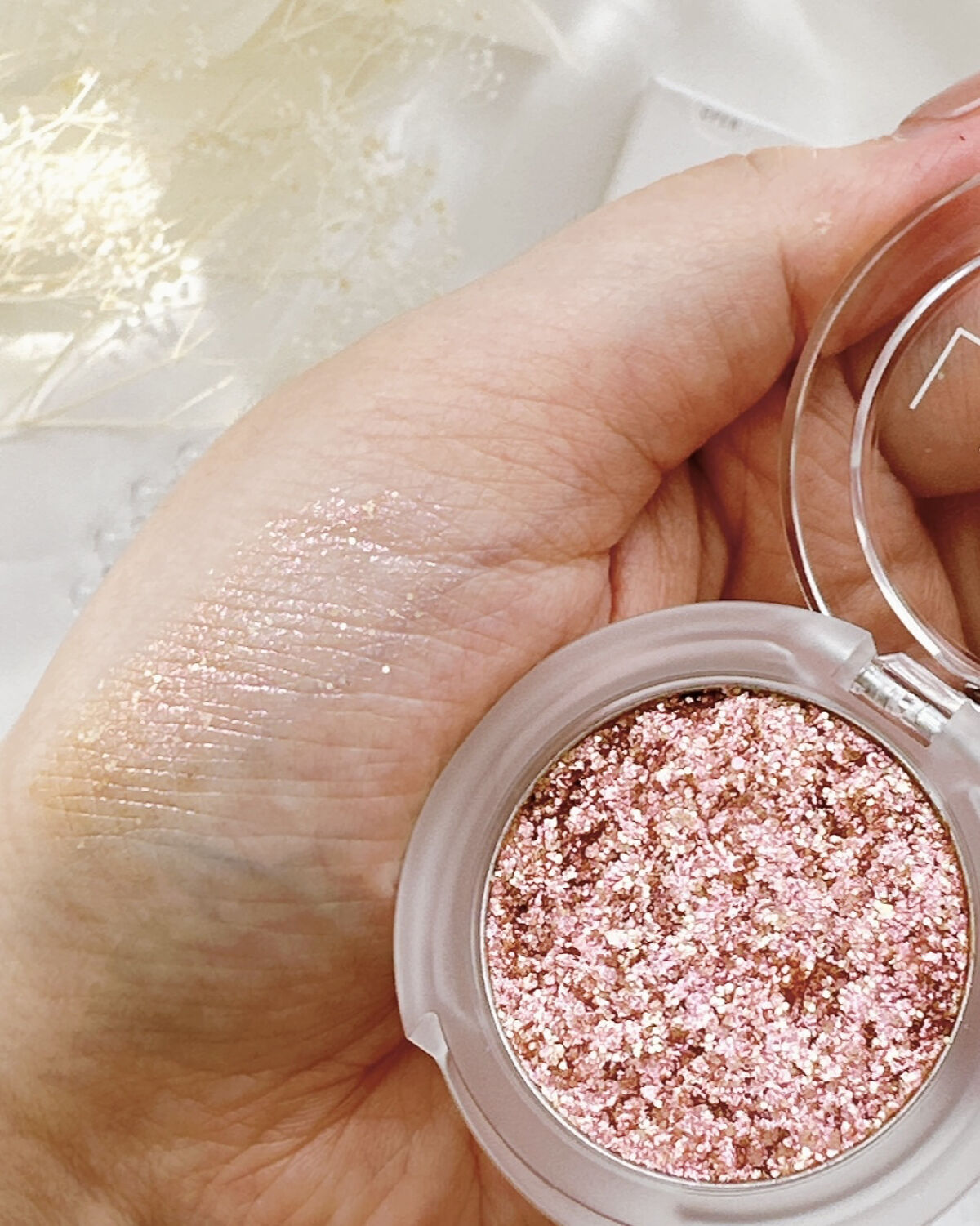 ブリング フィット アイグリッター/LIZDA/グリッターを使ったクチコミ（3枚目）