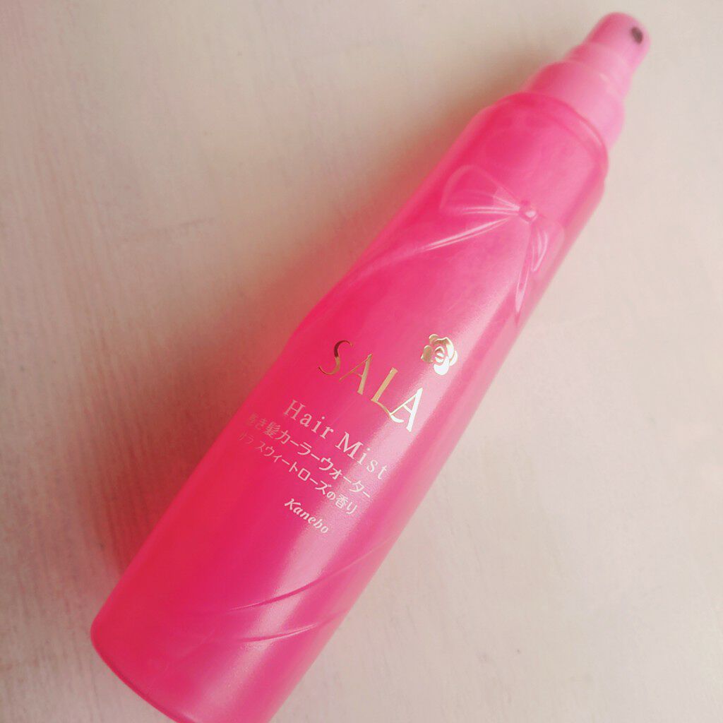 巻き髪カーラーウォーター(サラ スウィートローズの香り)/SALA/ヘアミストを使ったクチコミ(4枚目)