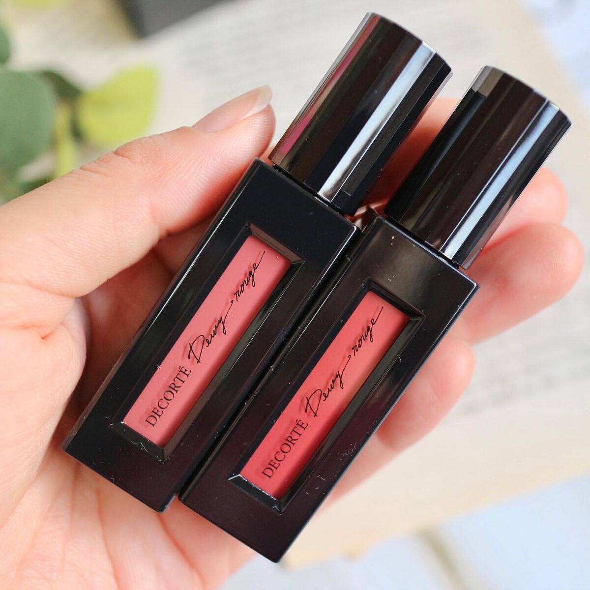ルージュ デコルテ リキッド/DECORTÉ/口紅を使ったクチコミ(2枚目)
