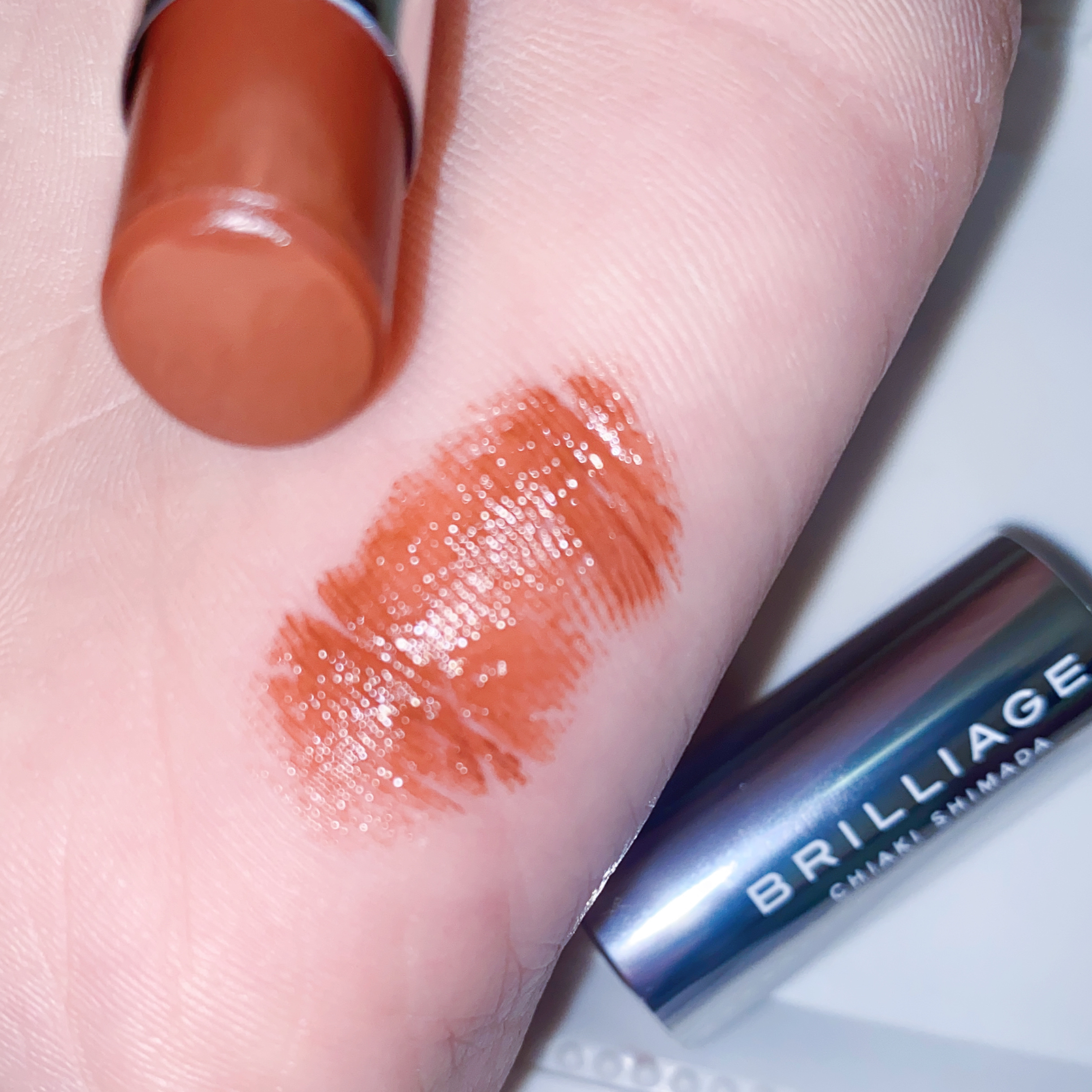 マスキング ティント リップス C/ブリリアージュ/リップティントを使ったクチコミ（3枚目）