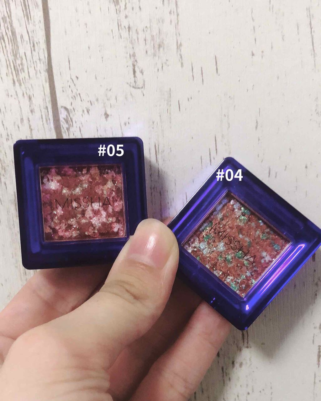 グリッタープリズム　メタル/MISSHA/単色アイシャドウを使ったクチコミ（1枚目）