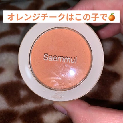 シングルブラッシャー/the SAEM/パウダーチークを使ったクチコミ(1枚目)