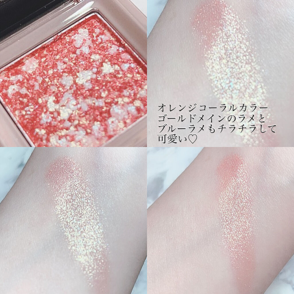 グリッタープリズム シャドウ CR01/MISSHA/グリッターを使ったクチコミ（3枚目）