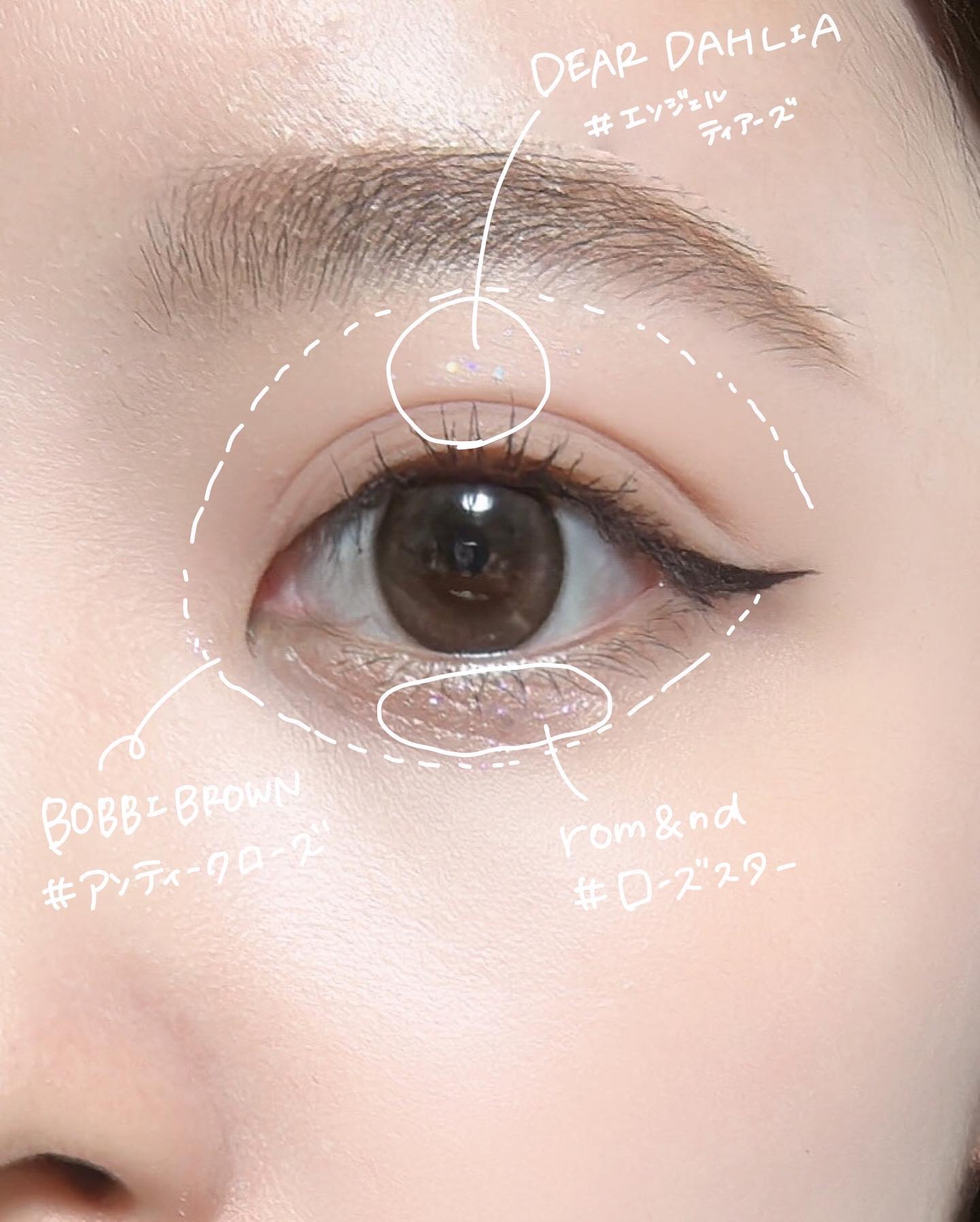 アイシャドウ　 3F アンティークローズ/BOBBI BROWN/単色アイシャドウを使ったクチコミ（3枚目）