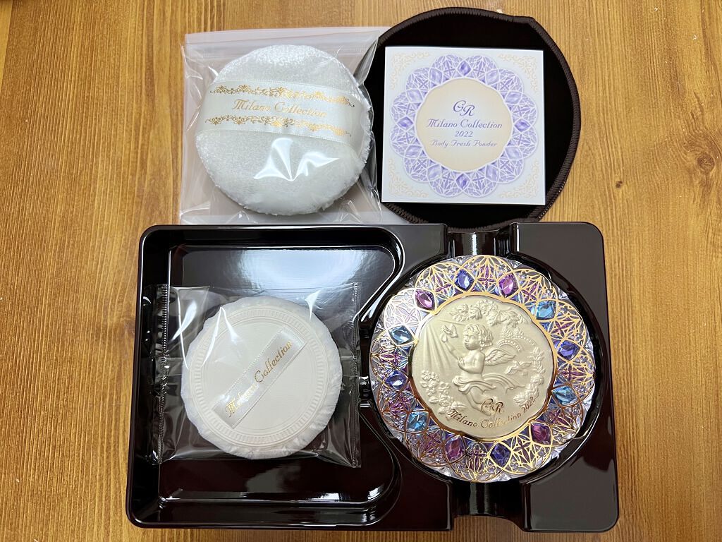 ボディフレッシュパウダー 2022/ミラノコレクション/ボディパウダーを使ったクチコミ（2枚目）