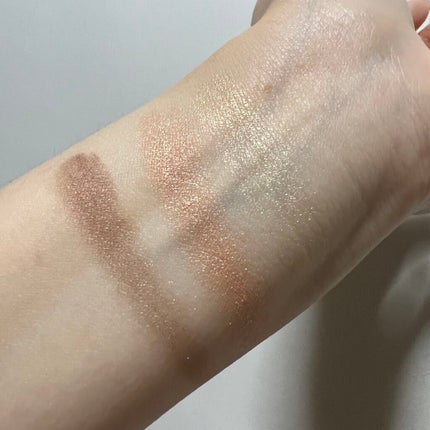 トーンアップアイシャドウ/CEZANNE/アイシャドウパレットを使ったクチコミ(3枚目)