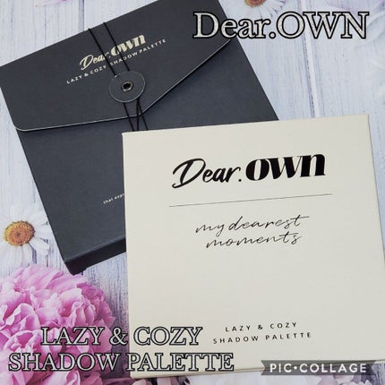 LAZY&COZY SHADOW PALETTE/Dear.own/アイシャドウパレットを使ったクチコミ(1枚目)
