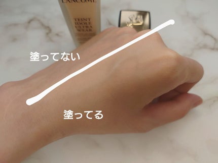 タンイドル ウルトラ ウェア リキッド/LANCOME/リキッドファンデーションを使ったクチコミ(4枚目)