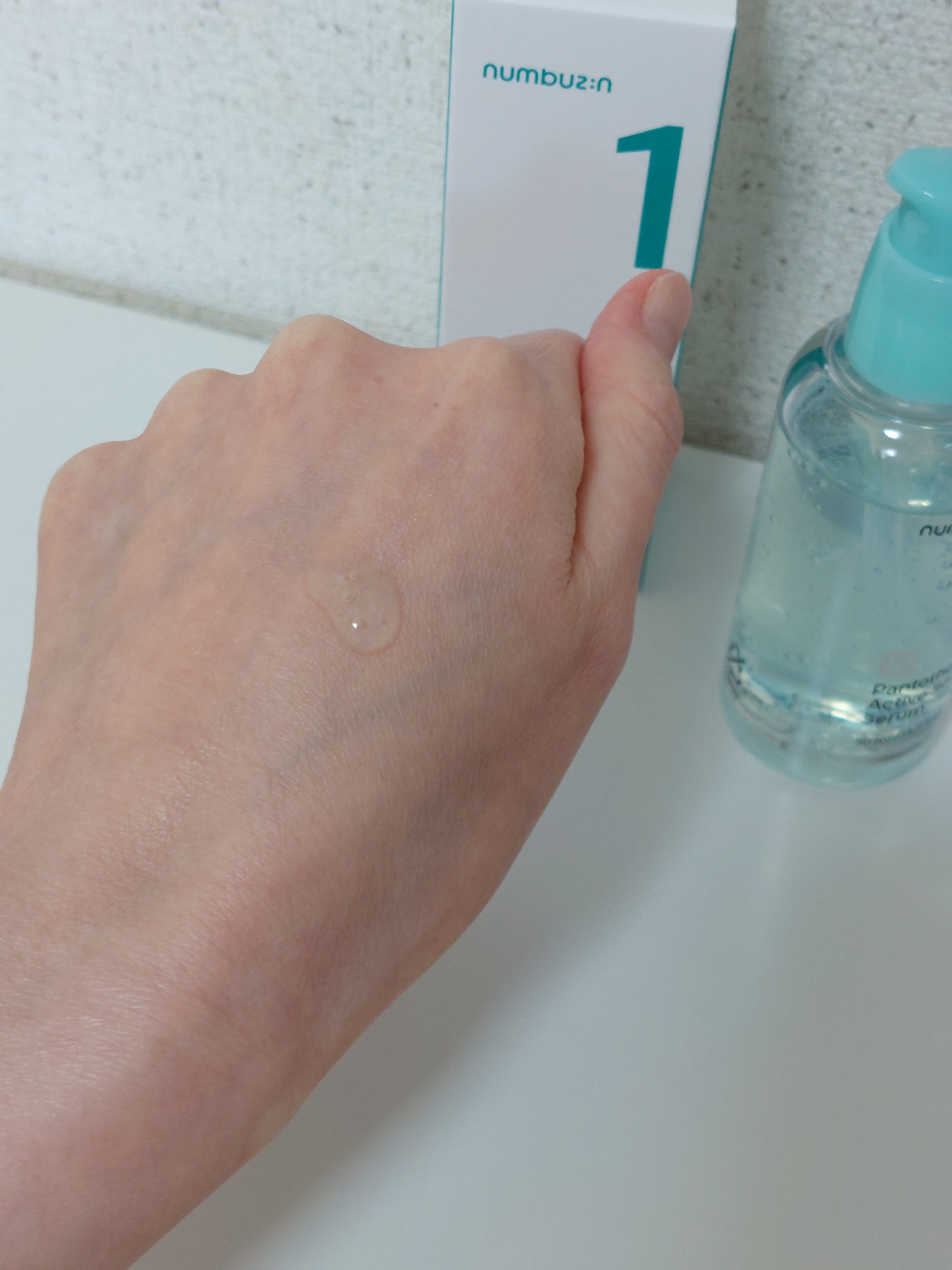 1番 塗るパントテン酸スージングクリーム/numbuzin/フェイスクリームを使ったクチコミ（3枚目）