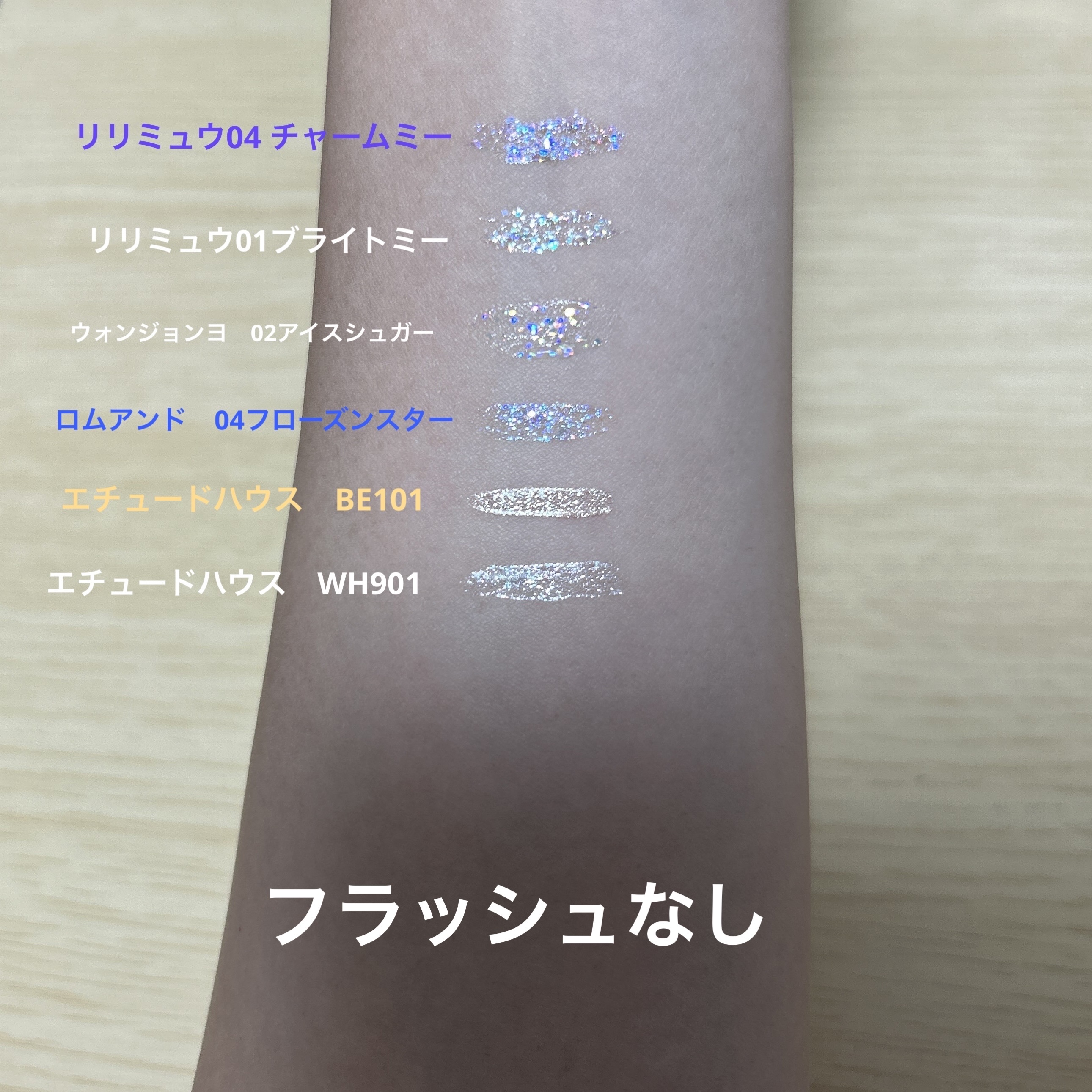 ピックミーアイズグリッター/Ririmew/グリッターを使ったクチコミ（2枚目）