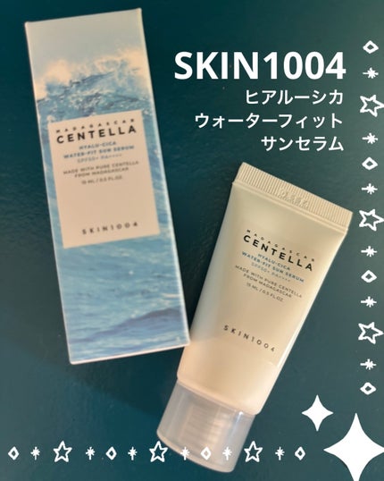 ヒアルーシカ ウォーターフィット サンセラム/SKIN1004/日焼け止めローションを使ったクチコミ(1枚目)