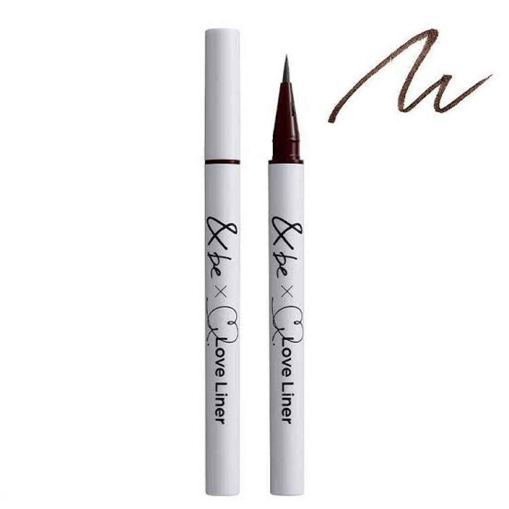 リキッドアイライナー/＆be/リキッドアイライナーを使ったクチコミ（1枚目）