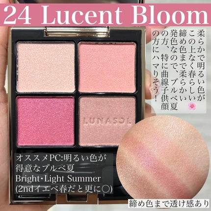 アイカラーレーション/LUNASOL/アイシャドウパレットを使ったクチコミ(4枚目)
