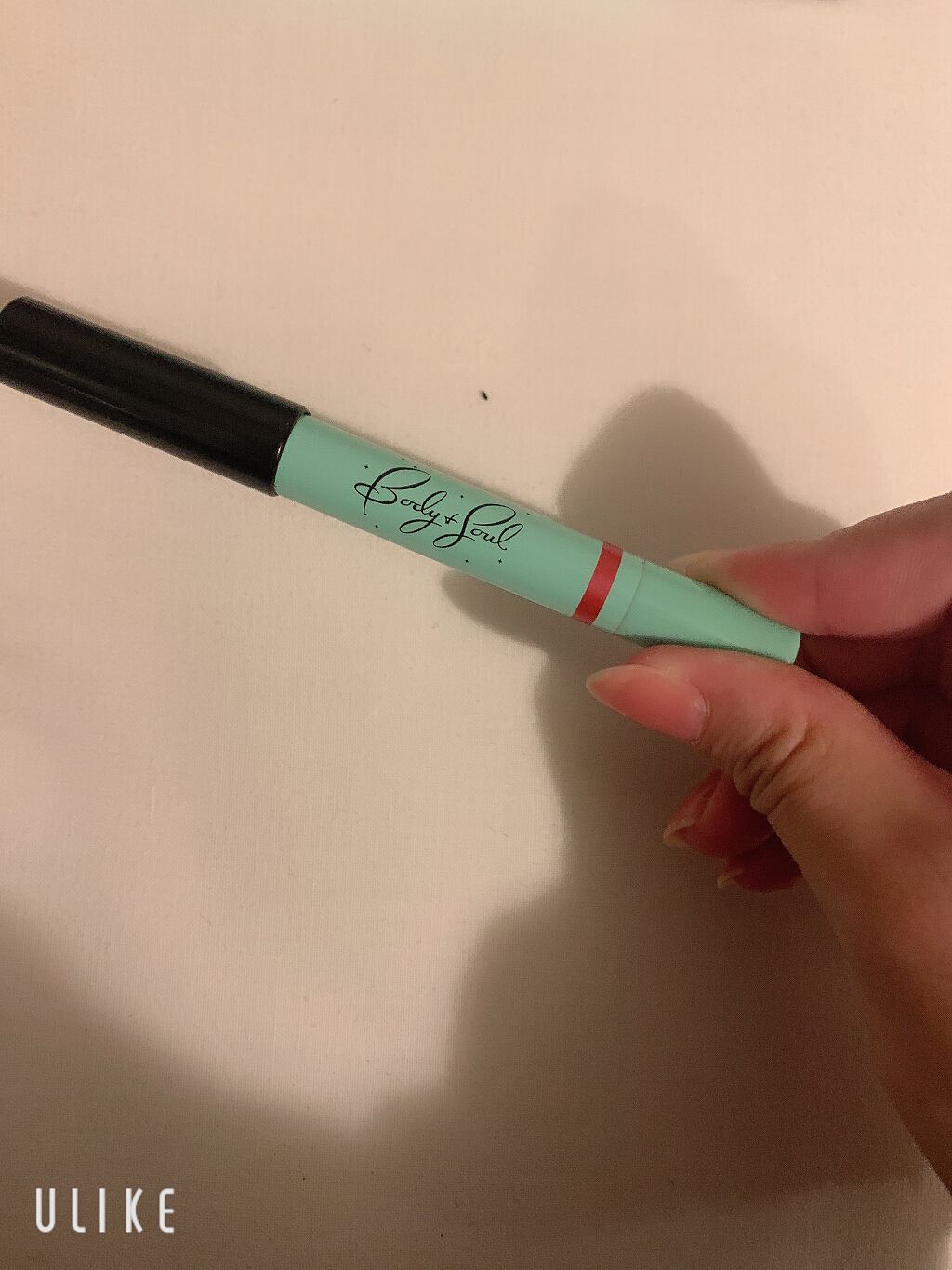 リップ＆チーククレヨン/Body&Soul COSMETICS/ジェル・クリームチークを使ったクチコミ（2枚目）