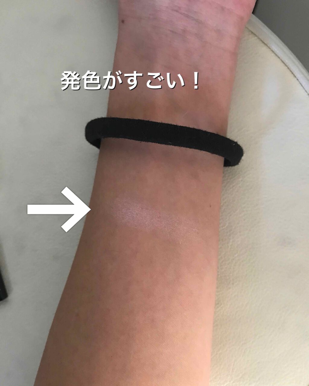 UR GLAM　POWDER EYESHADOW/U R GLAM/単色アイシャドウを使ったクチコミ（2枚目）