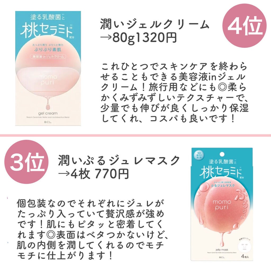 潤い化粧水/ももぷり/化粧水を使ったクチコミ(5枚目)