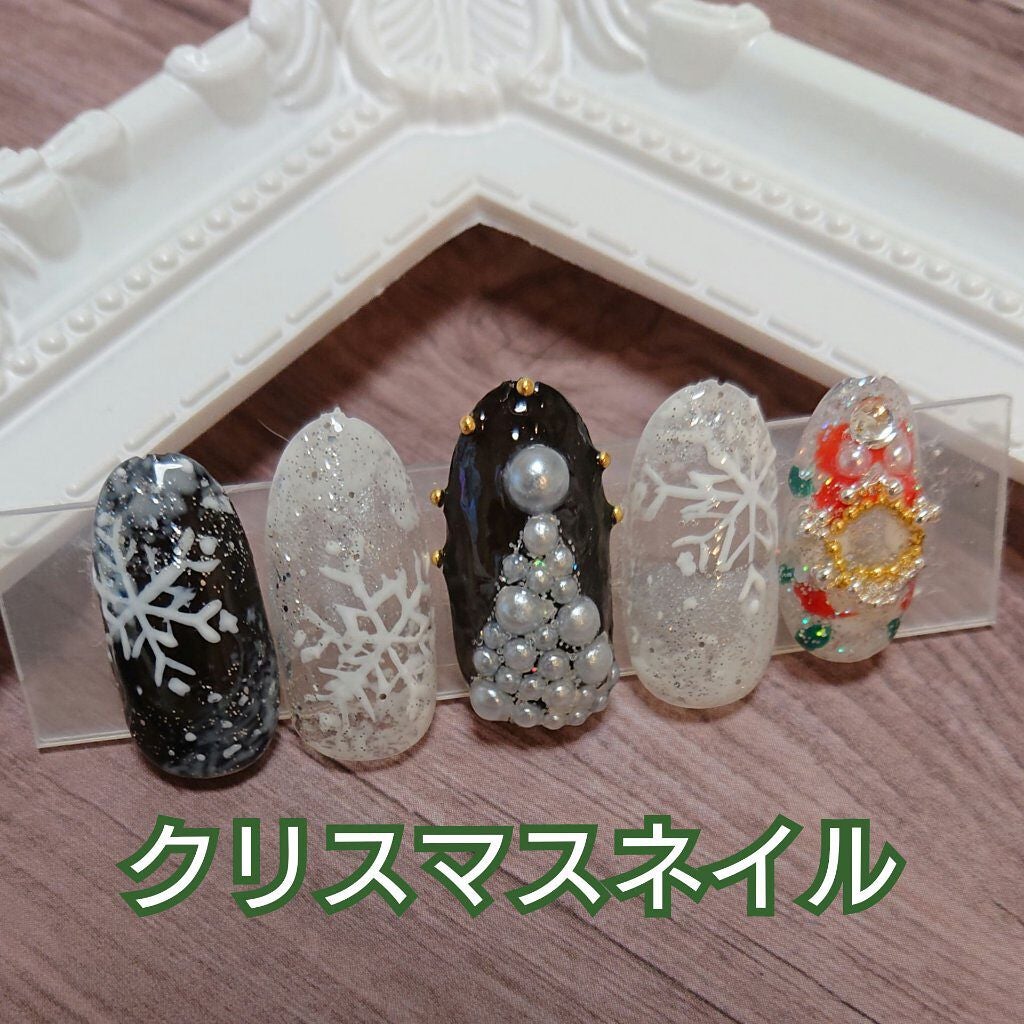 ジェルネイル(ライト対応)/セリア/ジェルネイルを使ったクチコミ(1枚目)