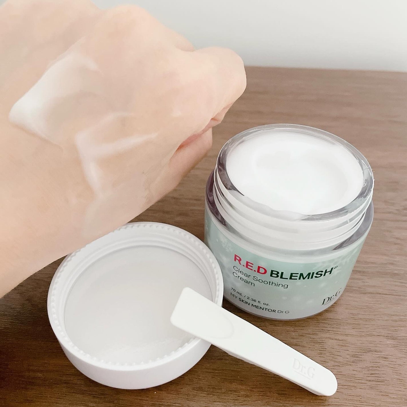 レッドブレミッシュ クリアスージングクリーム/Dr.G/フェイスクリームを使ったクチコミ(3枚目)