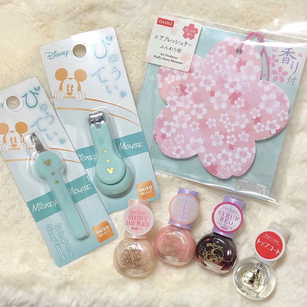 サンリオネイル/DAISO/マニキュアを使ったクチコミ(1枚目)