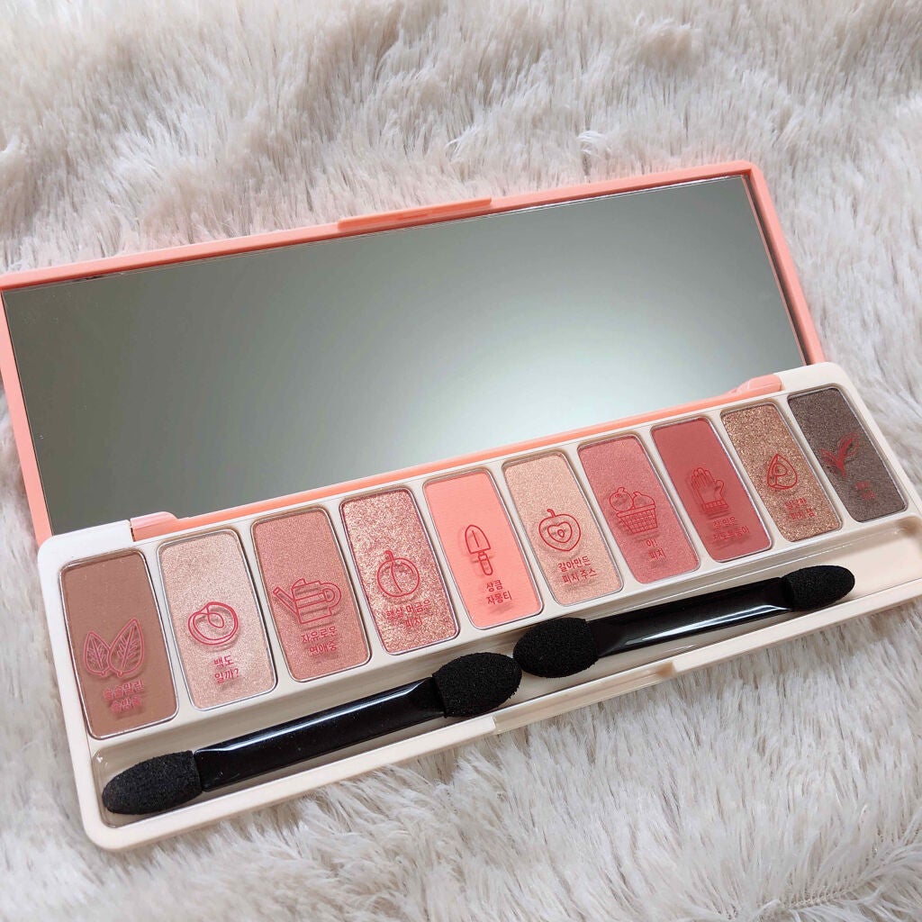 プレイカラー アイシャドウ/ETUDE/アイシャドウパレットを使ったクチコミ(2枚目)