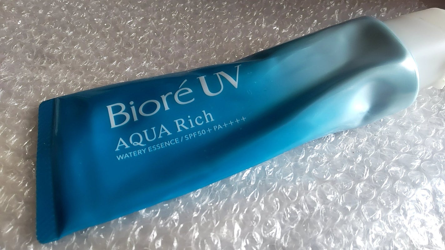 ビオレUV アクアリッチ ウォータリーエッセンス/ビオレ/日焼け止めローションを使ったクチコミ(1枚目)