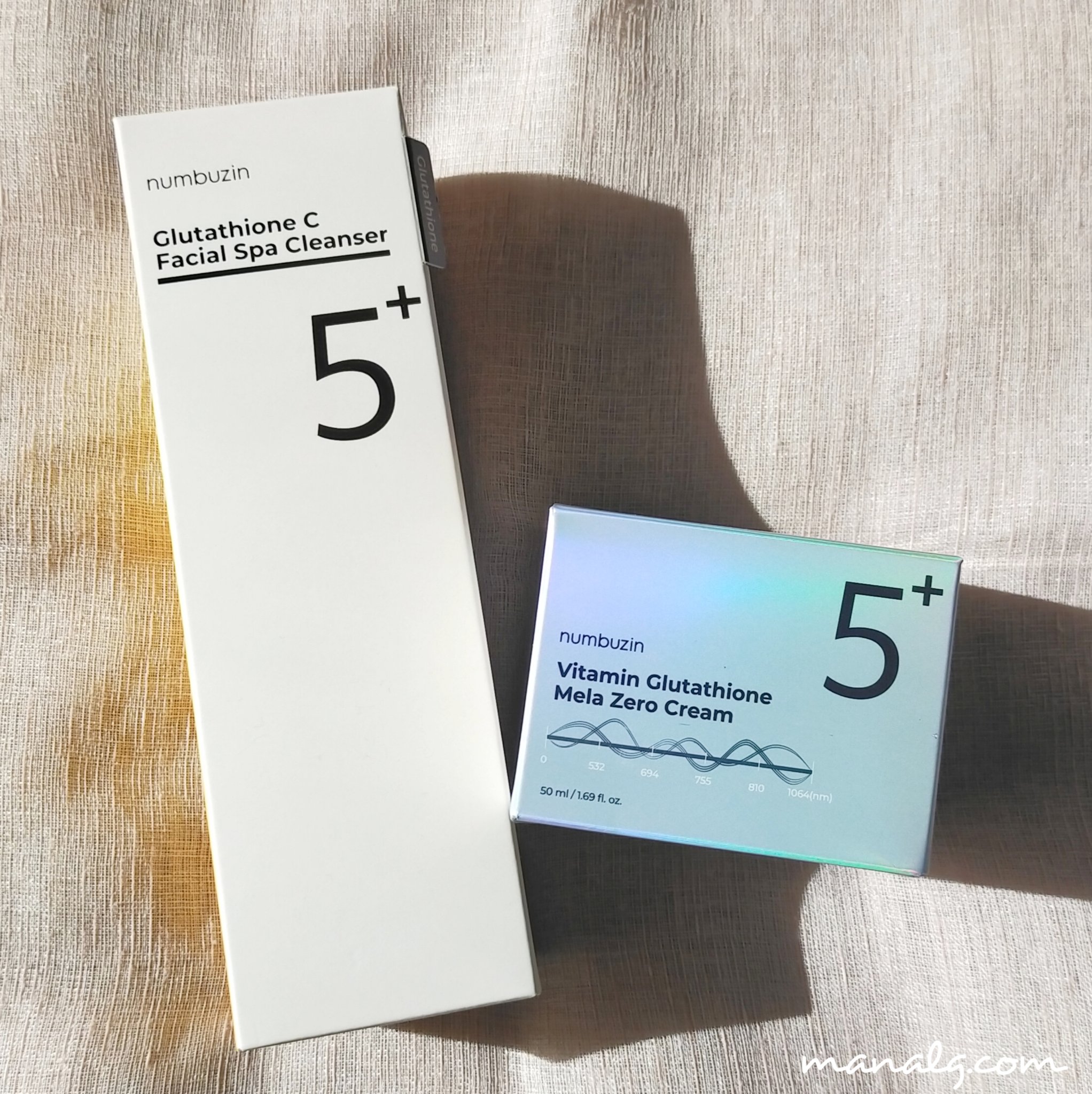 5番 白玉グルタチオンCアロママッサージクレンジング/numbuzin/オイルクレンジングを使ったクチコミ（1枚目）
