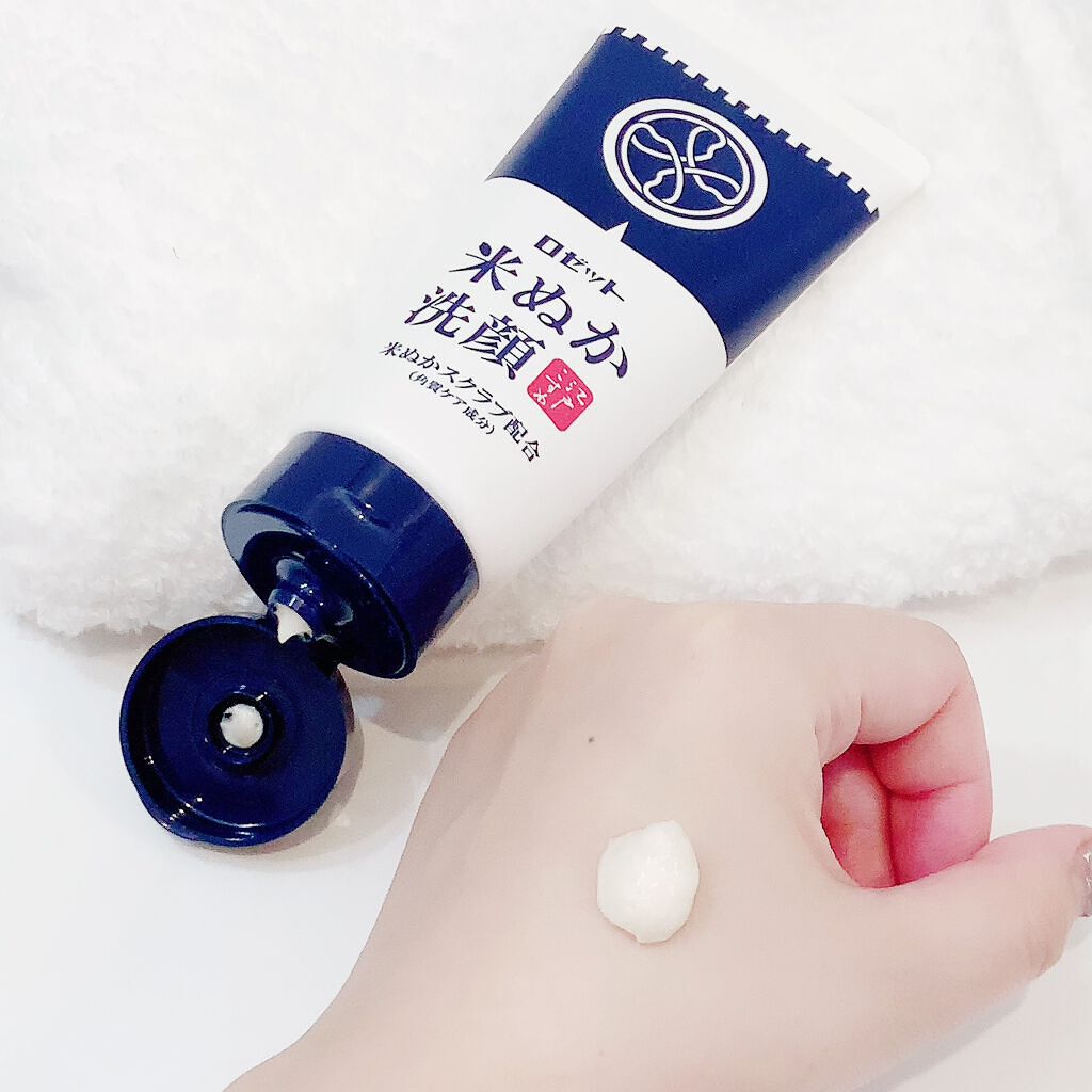 江戸こすめ 米ぬか洗顔/ロゼット/洗顔フォームを使ったクチコミ(3枚目)