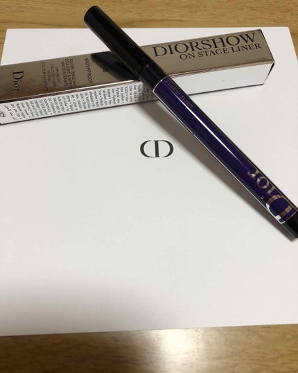 ディオールショウ オンステージ ライナー/Dior/リキッドアイライナーを使ったクチコミ(1枚目)