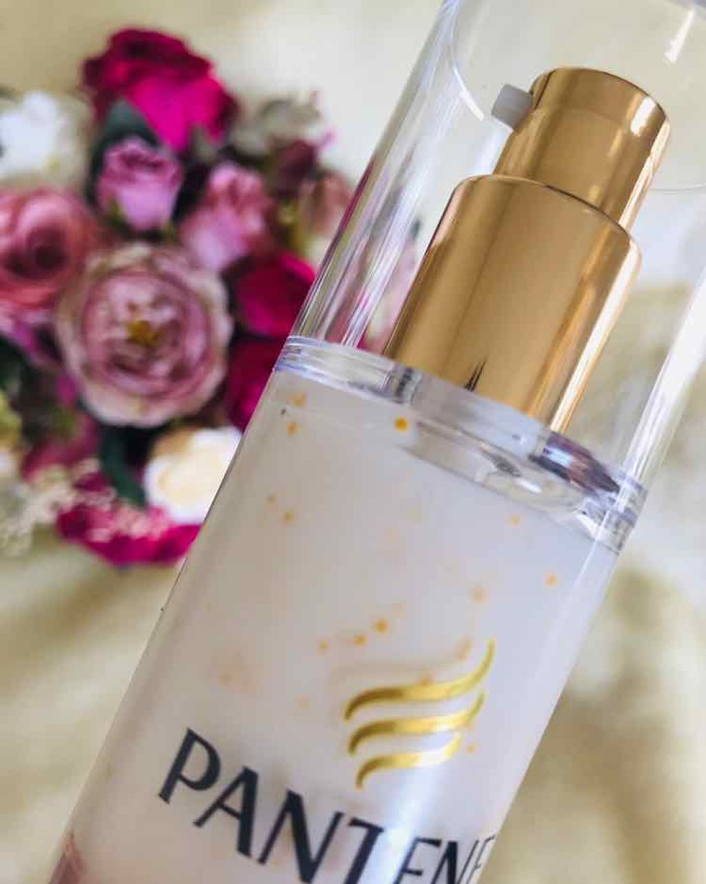 リペアー ゴールデン カプセル ミルク/パンテーン/ヘアミルクを使ったクチコミ(2枚目)