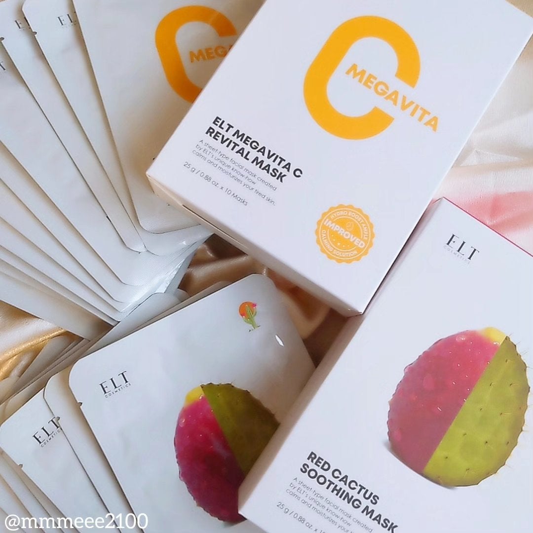 レッドカクタススージングマスク/ELT COSMETICS/シートマスク・パックを使ったクチコミ(6枚目)