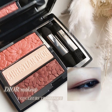 トリオ ブリック パレット＜ピュア グロウ＞/Dior/アイシャドウパレットを使ったクチコミ（1枚目）