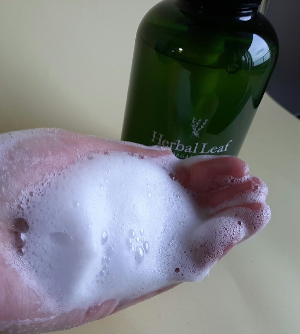 オーガニックシャンプー／コンディショナー/ハーバルリーフ/市販シャンプーを使ったクチコミ（2枚目）