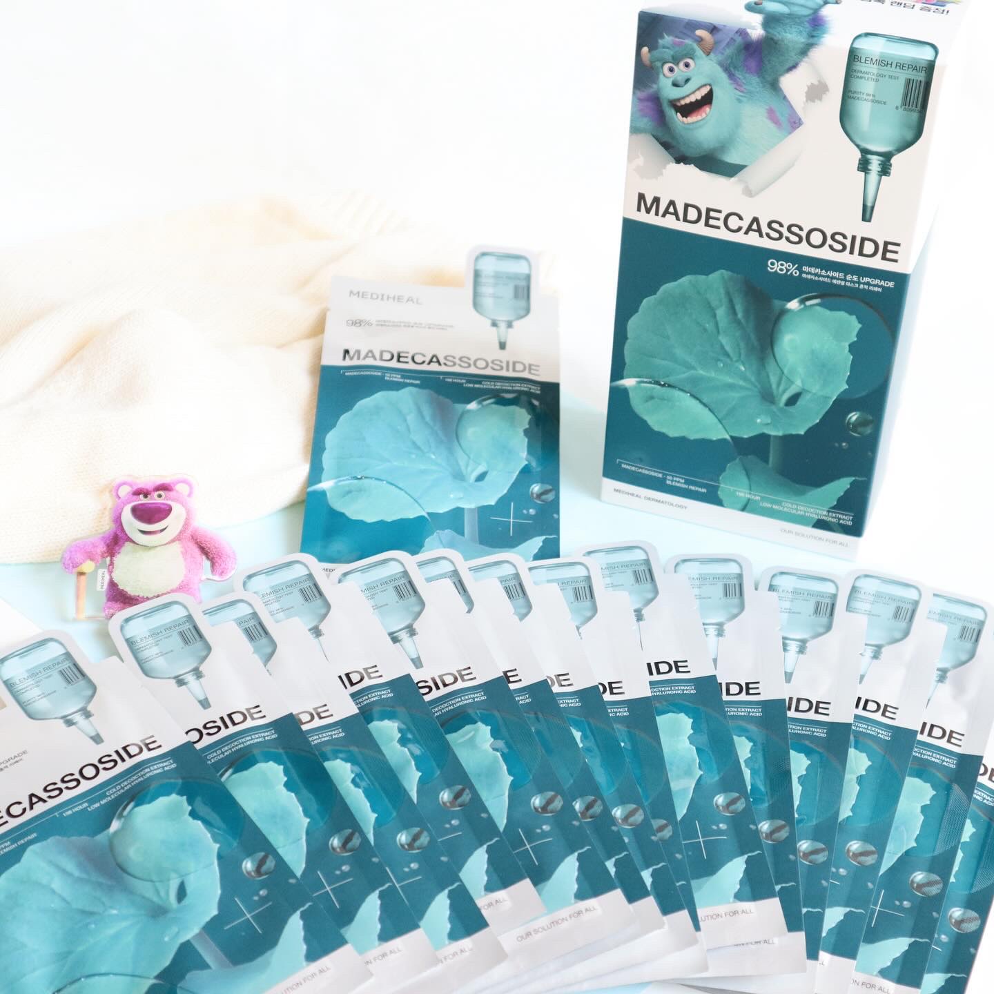 マデカソサイドエッセンシャルマスク/MEDIHEAL/シートマスク・パックを使ったクチコミ（2枚目）