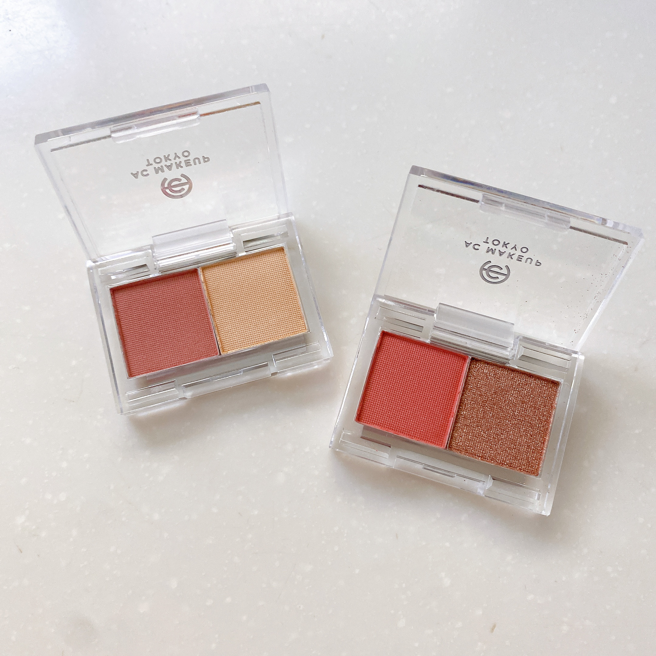 AC チークブラッシュ デュオ/AC MAKEUP/パウダーチークを使ったクチコミ（2枚目）