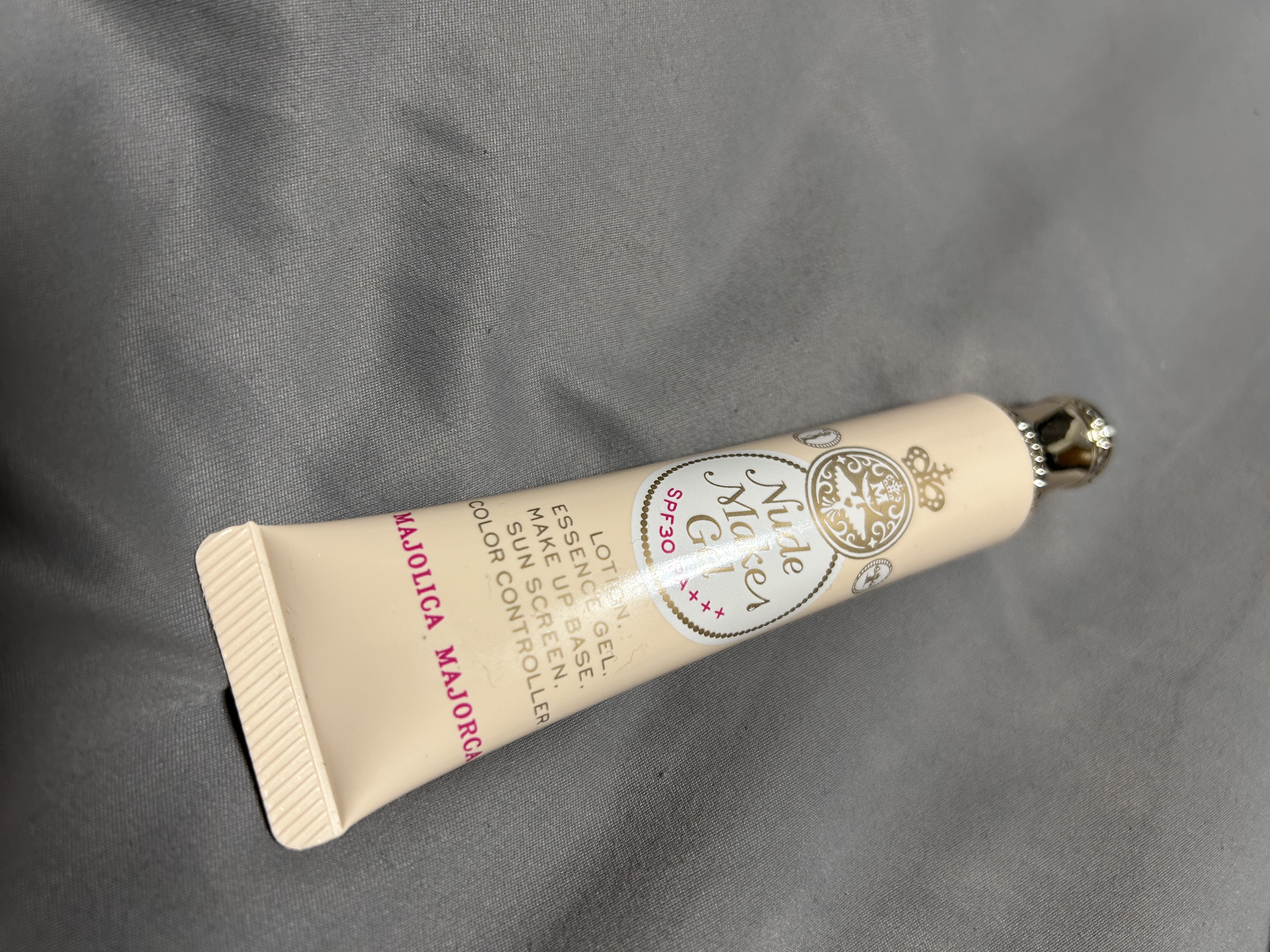 ヌードメークジェル 明るい素肌色/MAJOLICA MAJORCA/化粧下地を使ったクチコミ（1枚目）