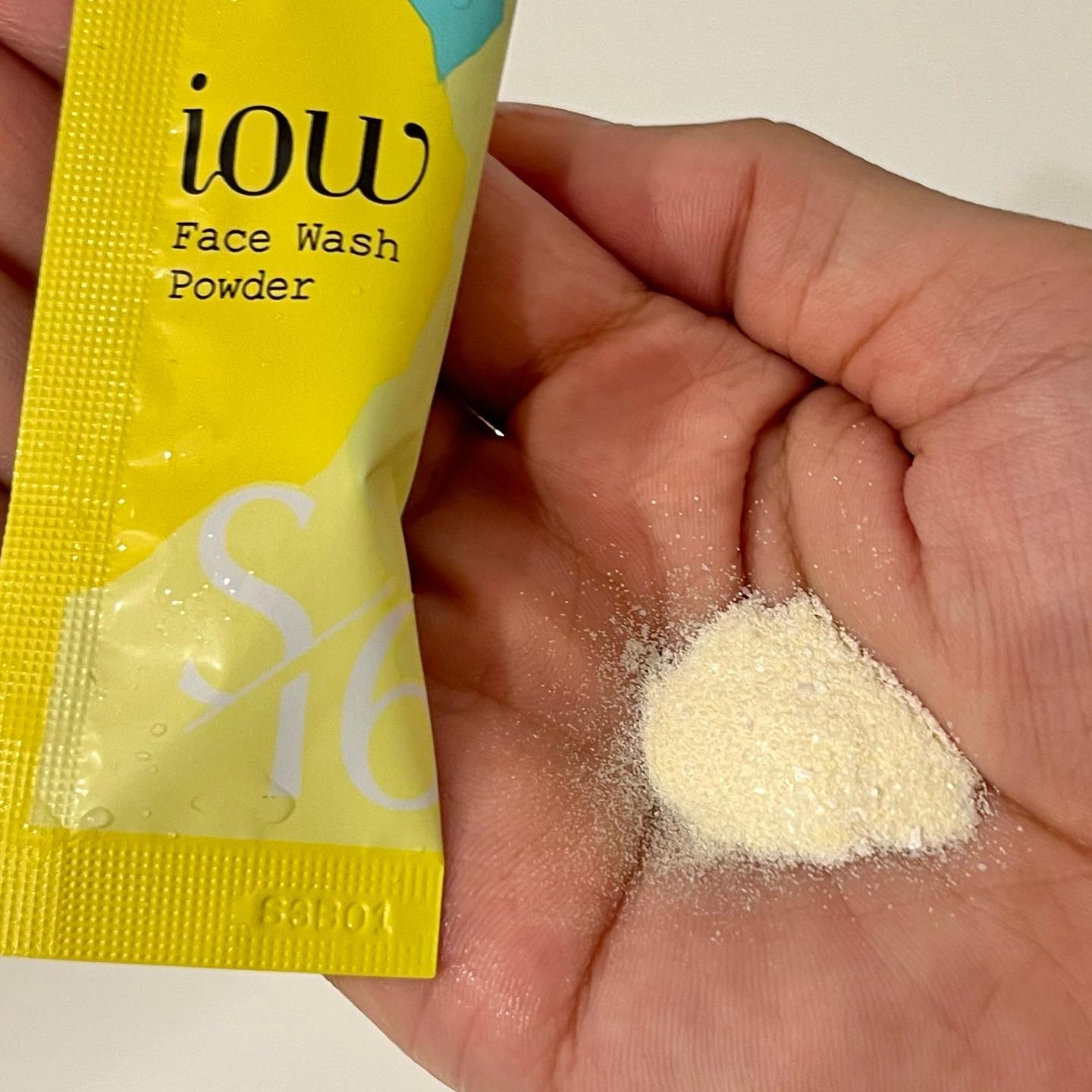 SF洗顔パウダー/iow/洗顔パウダーを使ったクチコミ（3枚目）